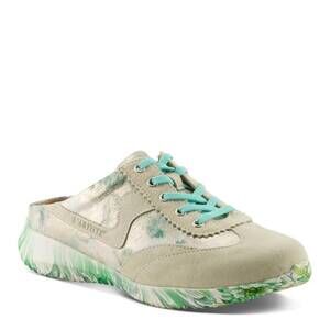NEW L'ARTISTE women's step inside shoe in mint green